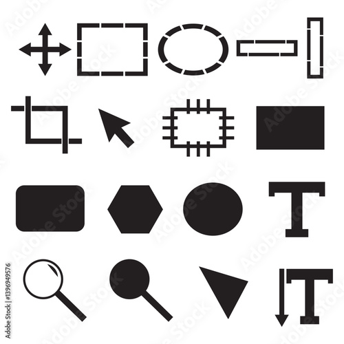 Vector Photo Manipulation Tools Icons