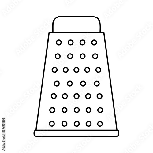 grater icon, grater vector illustration-simple illustration of grater, perfect for grater logos and icons