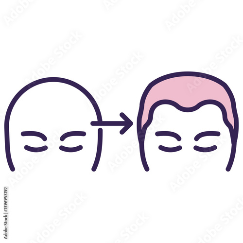 Hair Transplant Icon