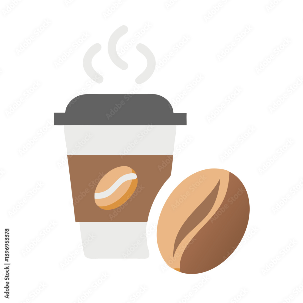 Obraz premium Coffee Icon Vector Design