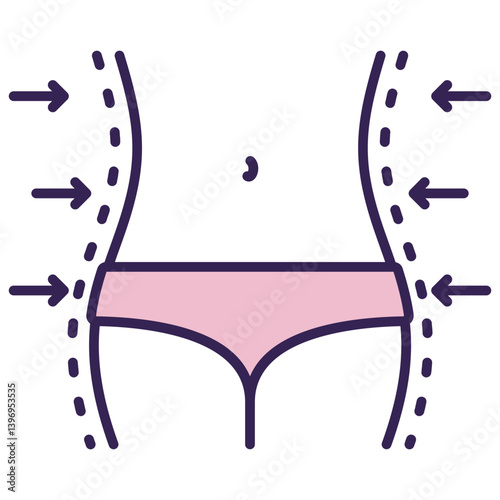 Body Shaping Icon