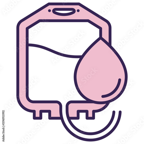 Blood Bag Icon