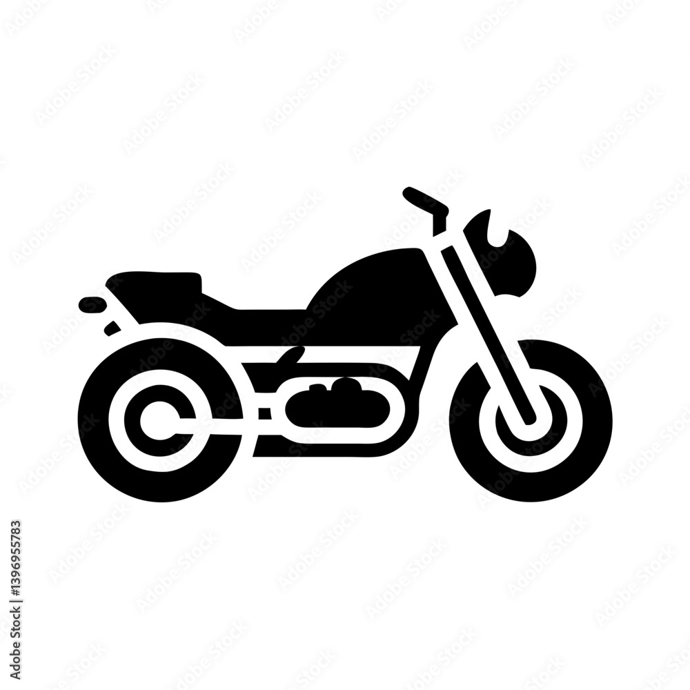 Motorcycle Icon Vector Design Motorcycle Icon Vector Design