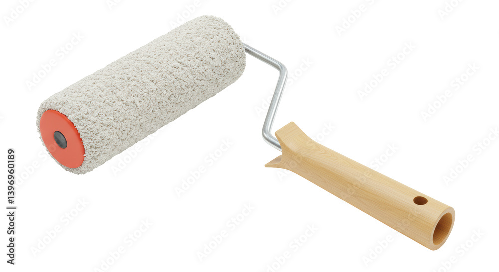 Isolated Paint Roller Isolated Paint Roller