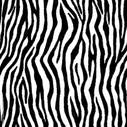 Zebra seamless background. Colorful zebra camouflage print. Seamless abstract animal skin background. Fashion illustration. Graphic illustration