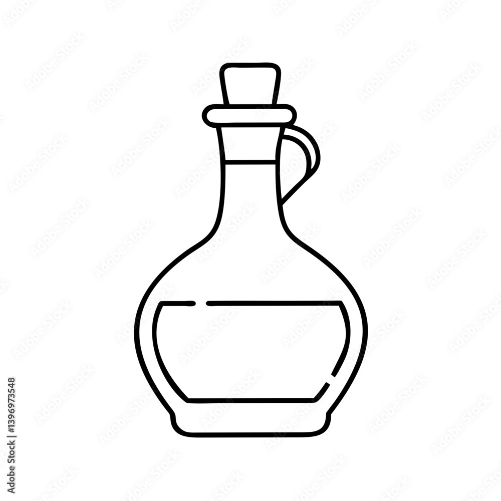 vinegarbottle icon, vinegarbottle line art - simple line art of vinegarbottle, perfect for vinegarbottle logos and icons vinegarbottle icon, vinegarbottle line art - simple line art of vinegarbottle, perfect for vinegarbottle logos and icons