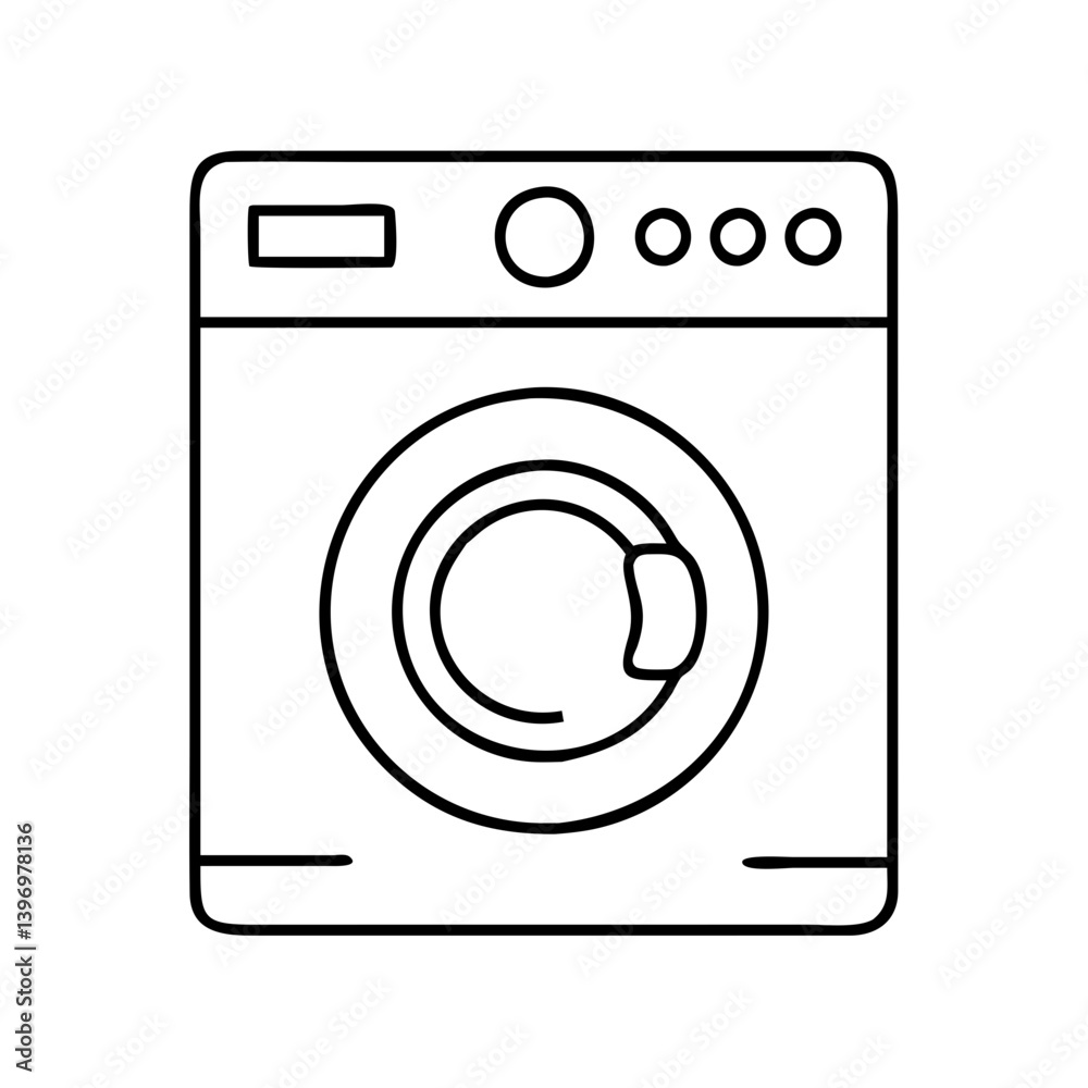washingmachine icon, washingmachine line art - simple line art of washingmachine, perfect for washingmachine logos and icons washingmachine icon, washingmachine line art - simple line art of washingmachine, perfect for washingmachine logos and icons