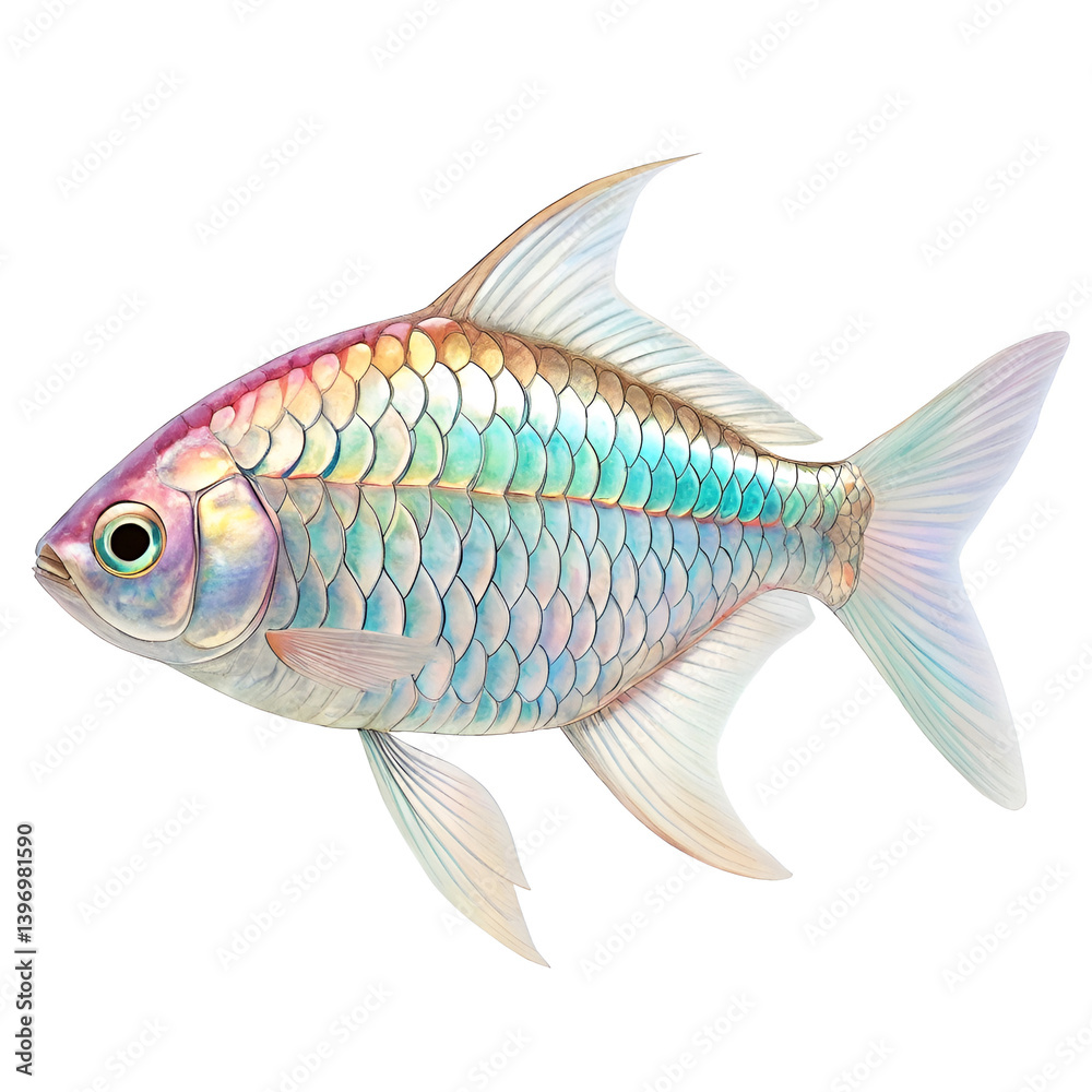 Fototapeta premium fish isolated on white