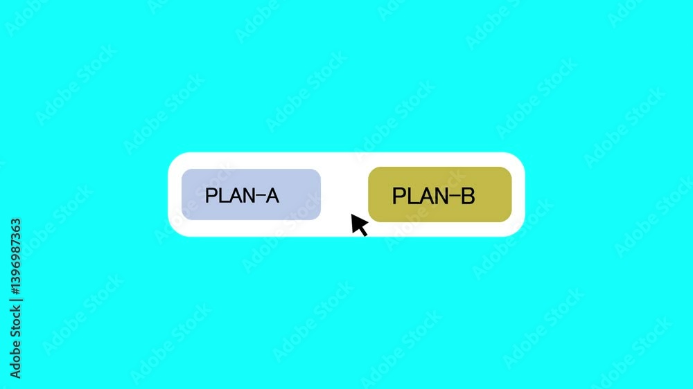 A digital cursor hovers over a button on a Green background animation A digital cursor hovers over a button on a Green background animation