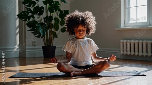 The Child Practicing Mindfulness