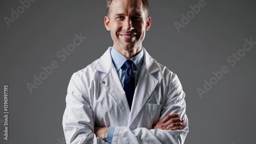 The Confident Doctor Portrait