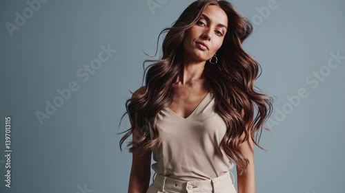 The Stylish Woman in Portrait