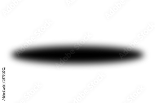 Shadow effect, blurred light. Art for use as shadow of rounded objects, green tones with splashes. Transparent background. Illustration for arts, poster, banner, flyer, art for photoshop
