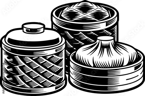 This scalable vector art is ideal for promoting storage solutions, organizing products, or decorating spaces with clean, minimalistic, and functional design concepts in both digital and print formats.