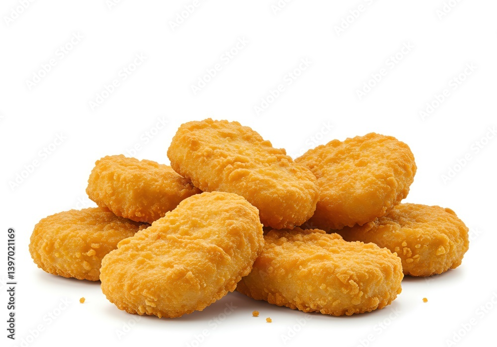 Crispy Golden Chicken Nuggets A Delicious and Convenient Meal