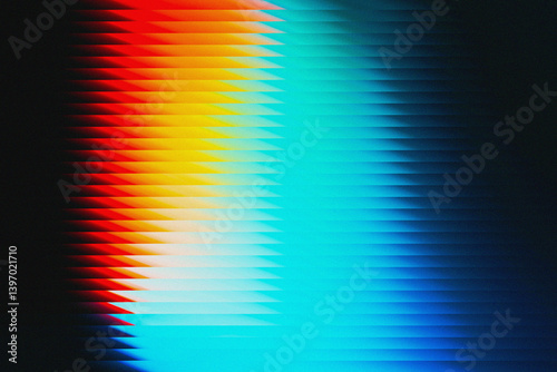 Horizontal Slatted Glass Background
