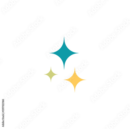 World autism awareness day with stars decoration
