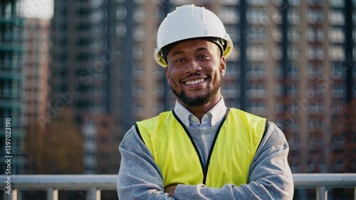 The Smiling Construction Worker