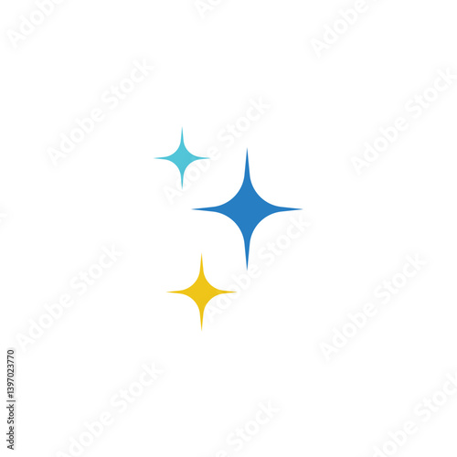 World autism awareness day with stars decoration