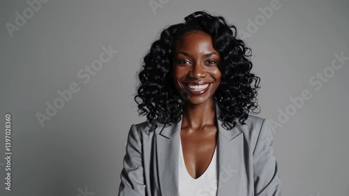 The Confident Smiling Woman