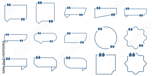 Speech Bubble Quote