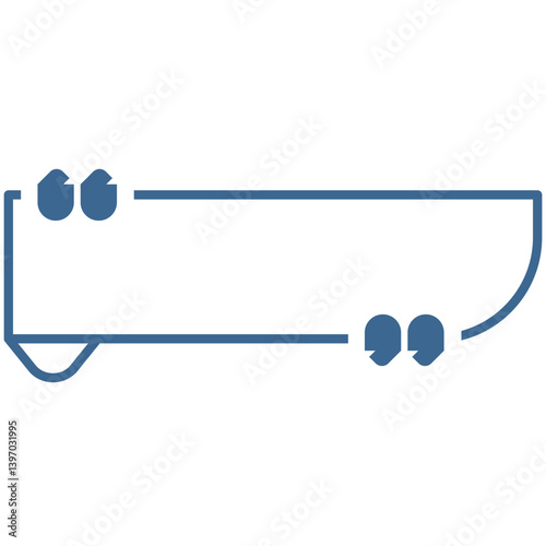 Speech Bubble Quote