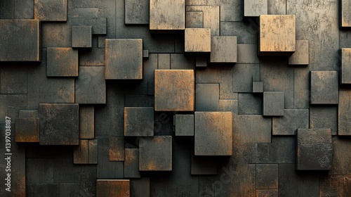 Abstract background resembling a concrete wall with a textured and industrial appearance illustration