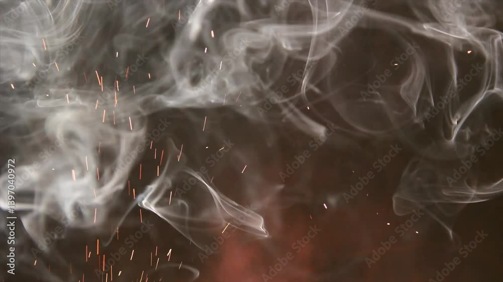 Action Fire Particles Fog And Smoke Backgrounds