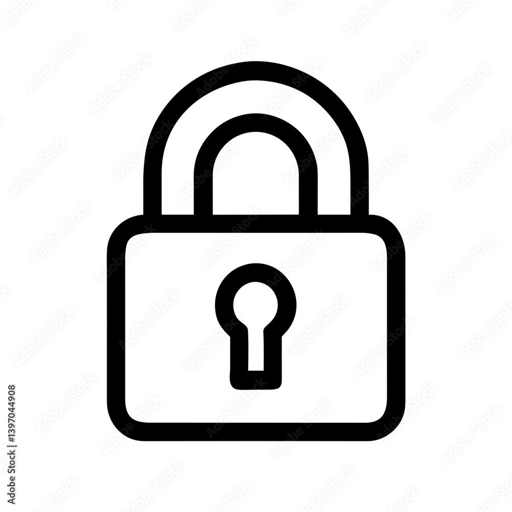 Lock Icon Symbolizing Security and Privacy for Websites, Online Safety Campaigns, Digital Security Articles, and Social Media Graphics Lock Icon Symbolizing Security and Privacy for Websites, Online Safety Campaigns, Digital Security Articles, and Social Media Graphics