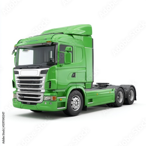 Green Heavy Duty Truck for Transportation and Logistics Industry