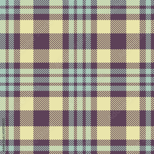 Wallpaper Mural Elegant Seamless Tartan featuring Soft dirty purple and Cool silver Textile Design Torontodigital.ca