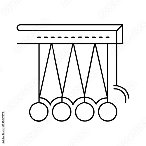 pendulum icon, pendulum vector illustration-simple illustration of pendulum, perfect for pendulum logos and icons