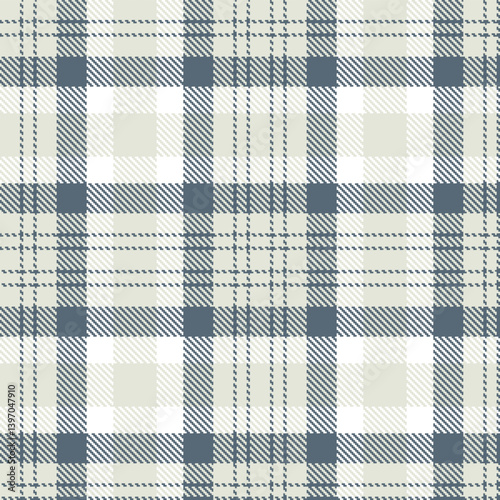 Fire light grey Tartan patterns fabric texture. Elegant Cool slate Seamless Tartan