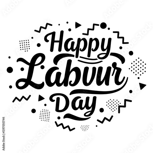 Happy Labor Day Graphic Design
