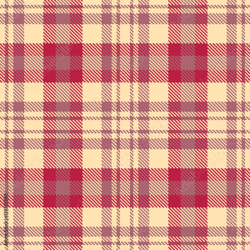 Wallpaper Mural Dusty pale peach and Metallic dusky rose Seamless Tartan Textile Design Torontodigital.ca