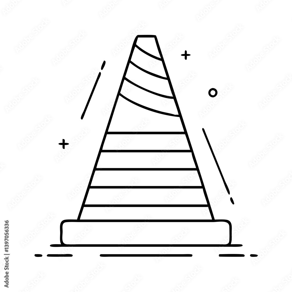 safety cone icon, safety cone vector illustration-simple illustration of safety cone, perfect for safety cone logos and icons safety cone icon, safety cone vector illustration-simple illustration of safety cone, perfect for safety cone logos and icons