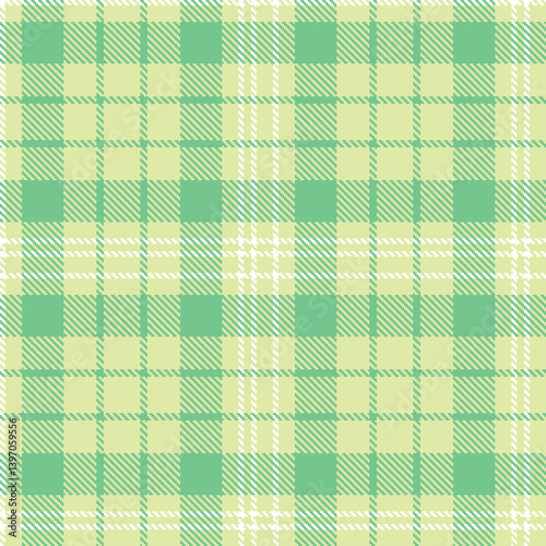 Elegant Deep light khaki & Soft tea Seamless Tartan Textile Design