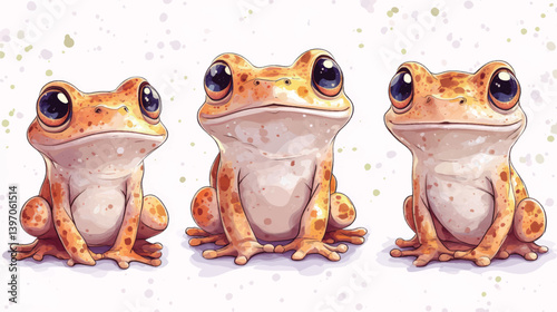  Scrapbook Froggies.