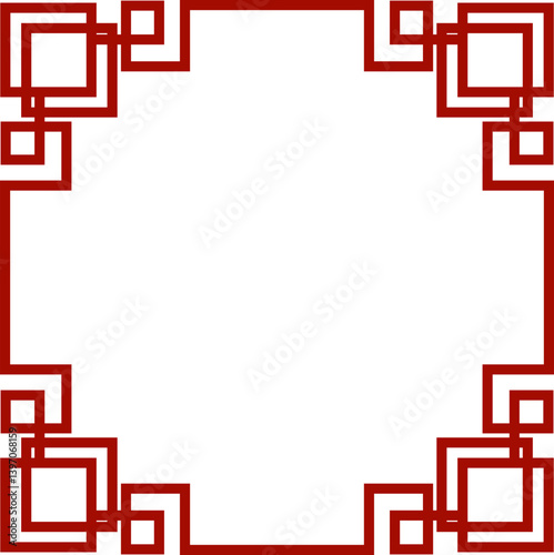 Chinese Frame Border Decoration
