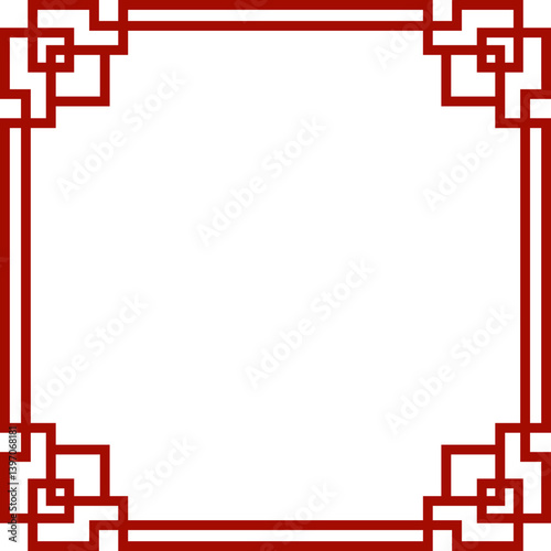 Chinese Frame Border Decoration