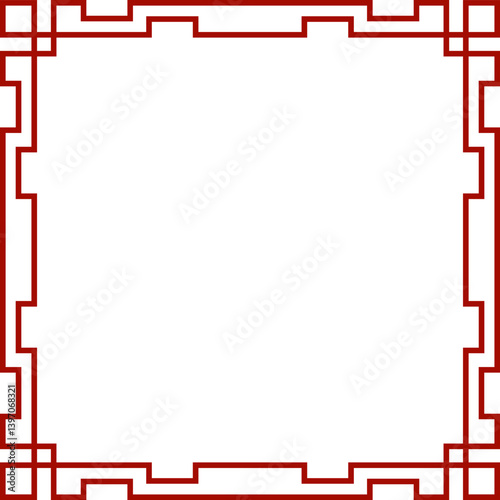 Chinese Frame Border Decoration