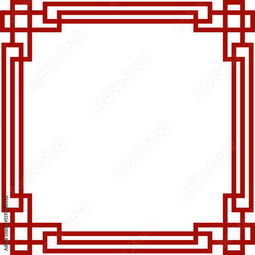 Chinese Frame Border Decoration