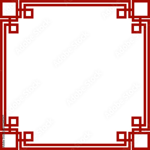Chinese Frame Border Decoration