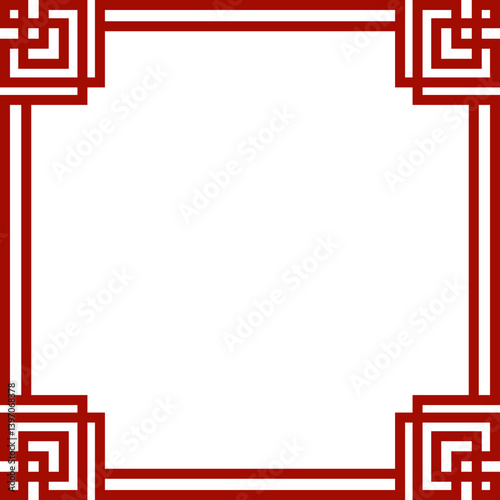 Chinese Frame Border Decoration