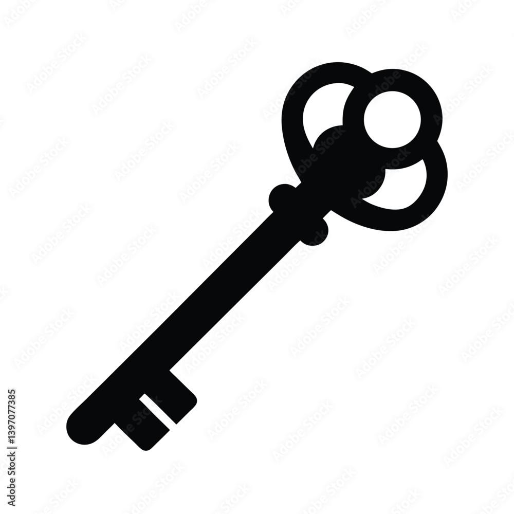 old key silhouette icon vector illustration simp.eps old key silhouette icon vector illustration simp.eps
