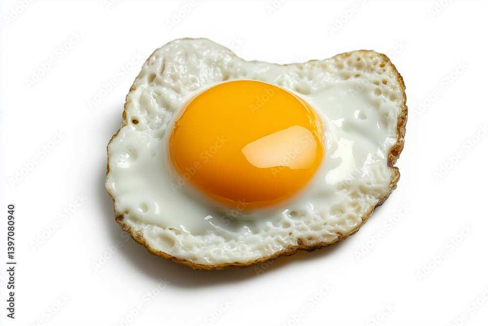 Realistic plastic figurines of fried egg, isolated, closeup
Realistic plastic figurines of fried egg, isolated, closeup