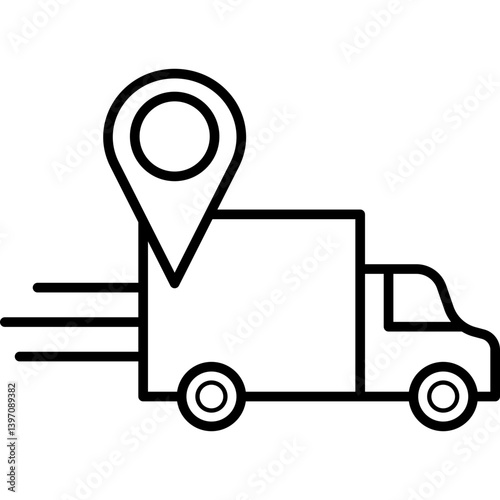 Shipment Tracking Icon