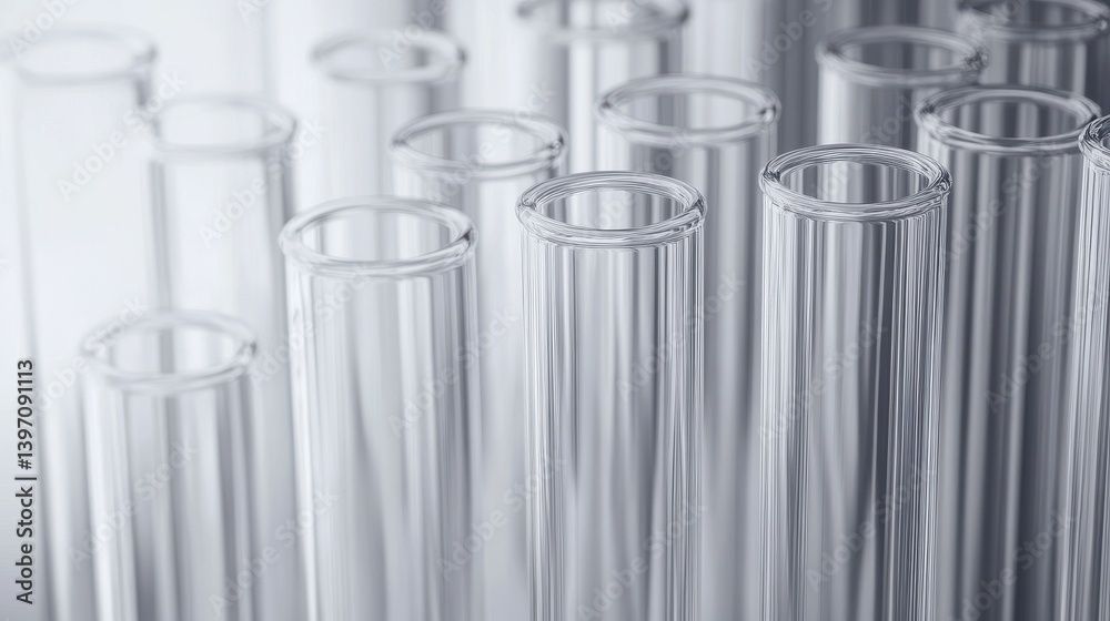 test tubes isolated on white background. illustration test tubes isolated on white background. illustration