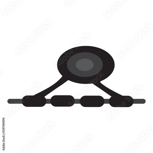 oligodendrocyte glyph icon