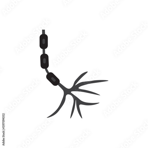 schwann cell glyph icon